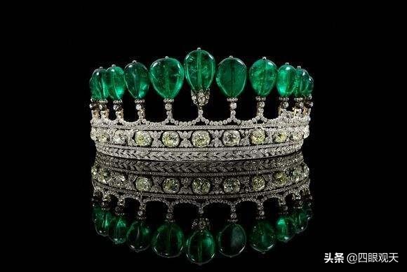 欧洲王室的珠宝王冠（欧洲王室那些blingbling的祖母绿王冠）(19)