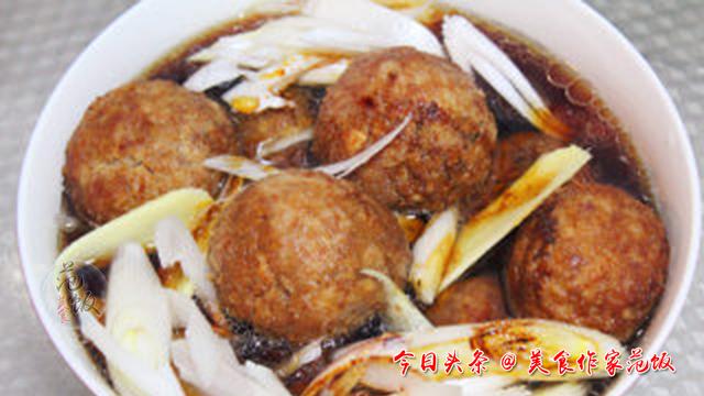 四喜丸子最简单的家常做法（教你四喜丸子的家常做法）(9)