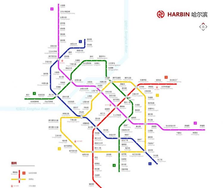 哈尔滨道外有地铁站么