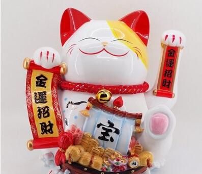 抱着鱼的招财猫是代表什么的