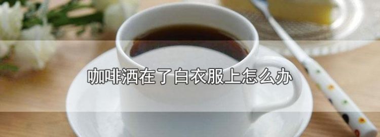 咖啡渍弄到白衣服上能洗掉吗