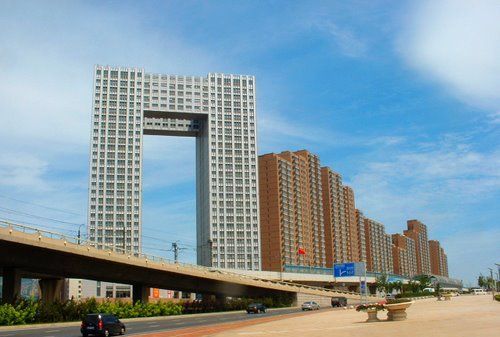 大连凯旋国际大厦多少米高百科