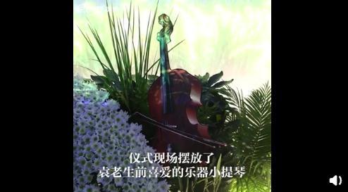 袁隆平葬礼过程（安葬仪式上循环播着袁隆平最爱的歌）(7)