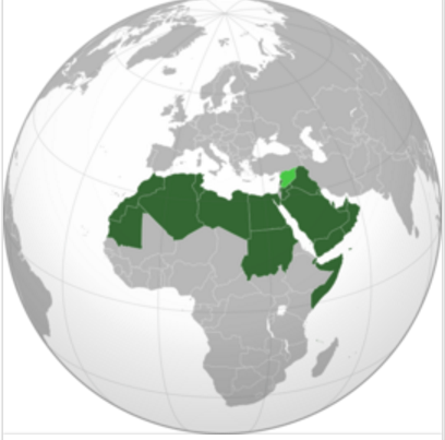 阿拉伯国家有哪些,阿拉伯世界包括哪些国家地图图2