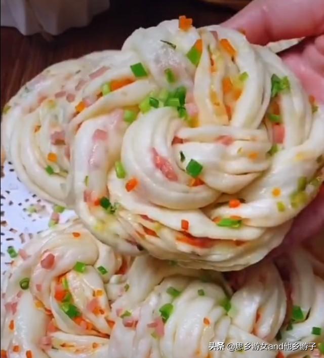 花卷花样做法玉米面(创意花式花卷面)(13)