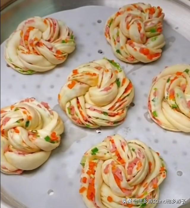 花卷花样做法玉米面(创意花式花卷面)(11)