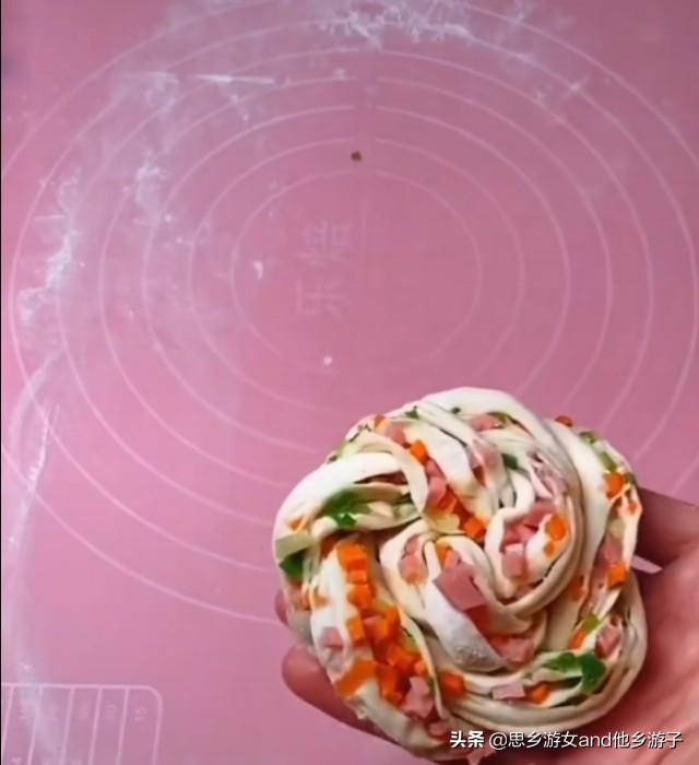 花卷花样做法玉米面(创意花式花卷面)(10)