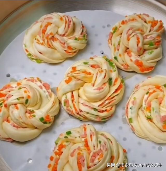 花卷花样做法玉米面(创意花式花卷面)(12)