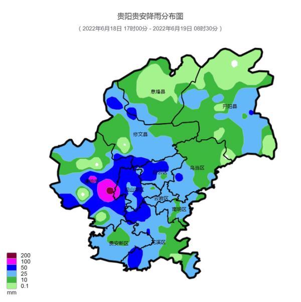 贵阳特大暴雨（昨晚贵阳出现暴雨天气）(1)