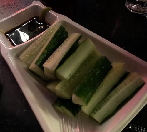 芥末黄瓜蘸汁怎么调