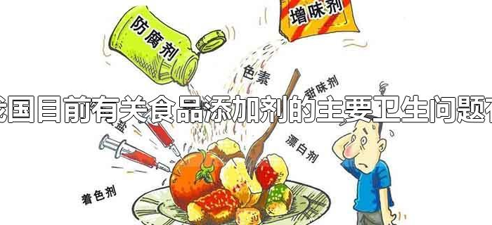 我国目前有关食品添加剂的主要卫生问题有