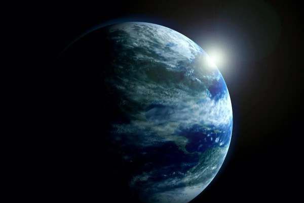 地球自转一圈大概是多长时间,地球是自转的为什么在空中位置不变图3