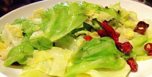 爆腌洋白菜怎么做好吃