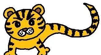 虎头蛇尾打一数字