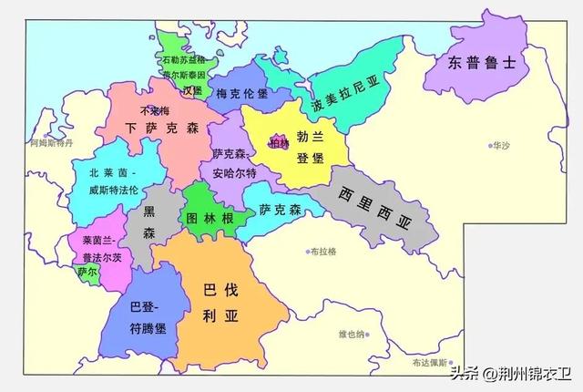 德国各州州旗地图（德国区化地图45区专版）(3)