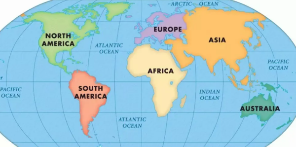 七大洲面积第二大的是什么洲,七大洲中面积第二的是图2