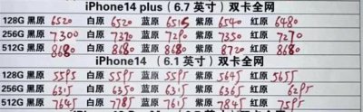 ​iphone14plus市场破发（iPhone14Plus刚开售就破发）