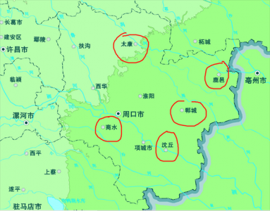 ​河南周口商水、沈丘、郸城、太康、鹿邑经济现况分析