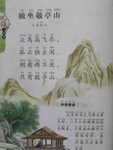 ​独坐敬亭山的意思，独坐敬亭山后两句的意思是什么？