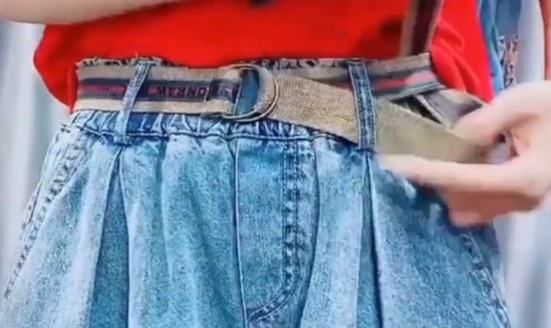 帆布皮带怎么扣,古驰的帆布腰带怎么样图5