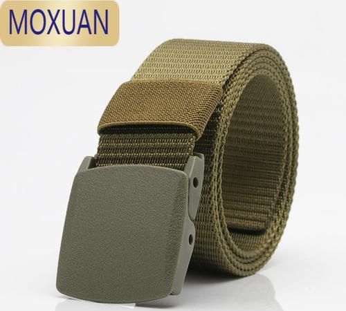 双环帆布腰带怎么系好看