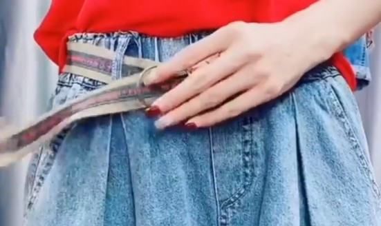 帆布皮带怎么扣,古驰的帆布腰带怎么样图3