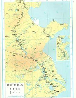 大运河起止点和终止点路线图(大运河的历史简介)