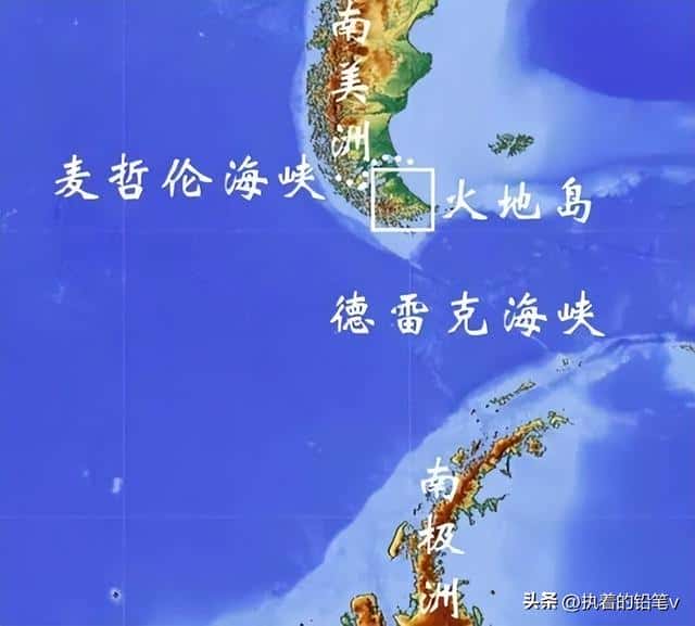 德雷克海峡世界之最（世界上最深的海峡）