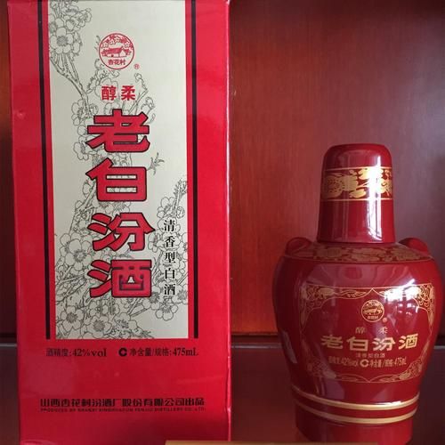 二十年红色经典老白汾酒价格表
