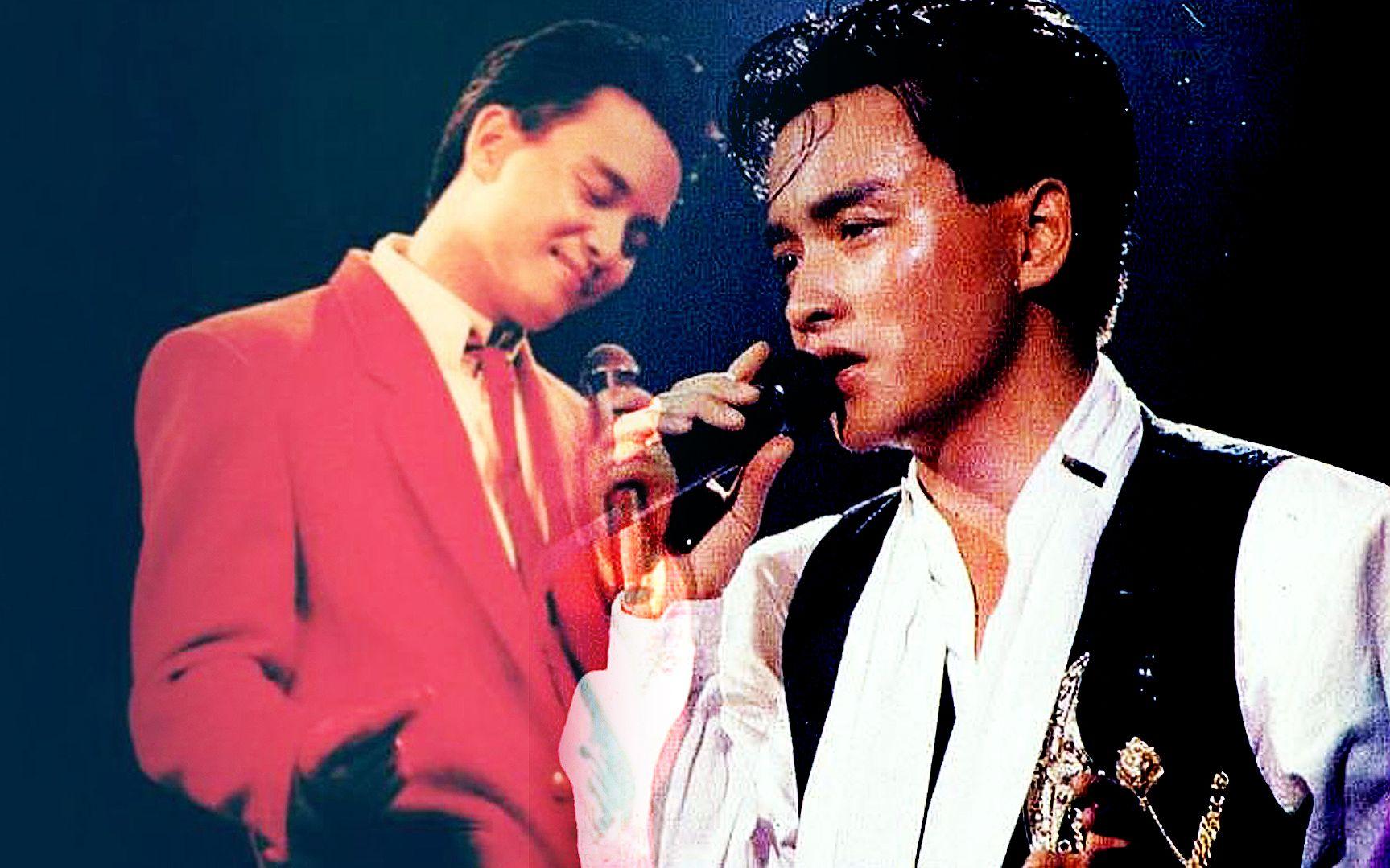 张国荣后期眼神为什么变了(张国荣后期容貌变了)