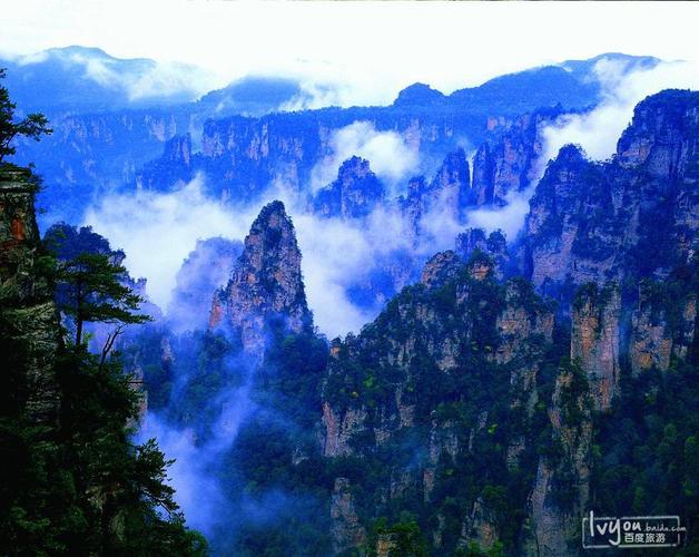 第三天：袁家界景区（索溪峪）