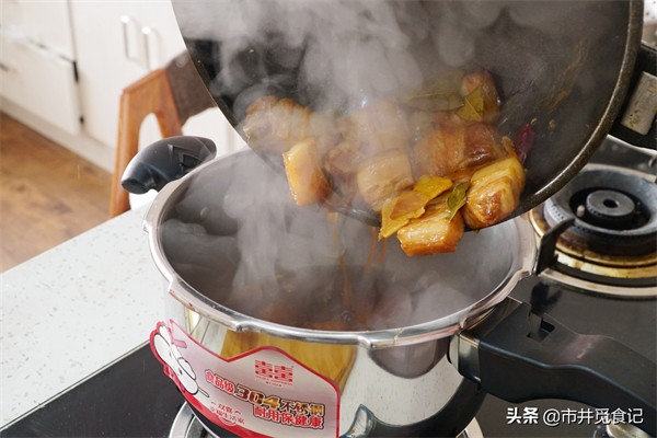 红烧肉用高压锅压几分钟合适(高压锅做红烧肉的做法窍门)