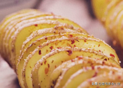 ​在家教你做好吃的旋风土豆，鲜辣味美又解馋，老少皆宜的美食