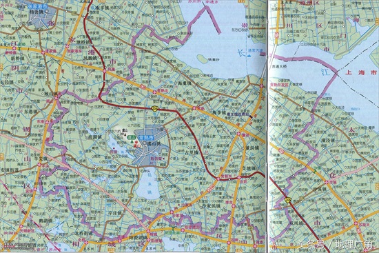 苏州市行政区划地图