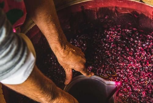 高温发酵的葡萄酒