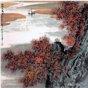 ​张登堂山水画作品，元气充溢、淋漓痛快、清新可人、充满诗意