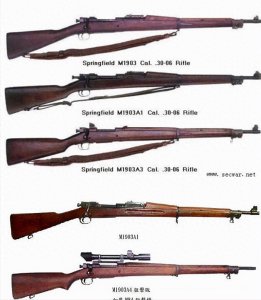 ​日本的九七式狙击枪，对比美国的M1903春田，谁的胜算更大？