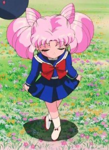 ​美少女战士里不太讨喜的小小兔，其实也是很可爱的哦