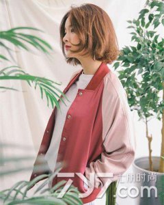 ​亚麻棕色头发图片 清新又十分百搭