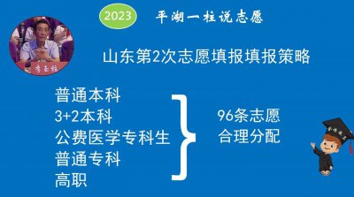 ​专科批志愿有本科、公费医学生等有5种类型，96个平行志愿如何填