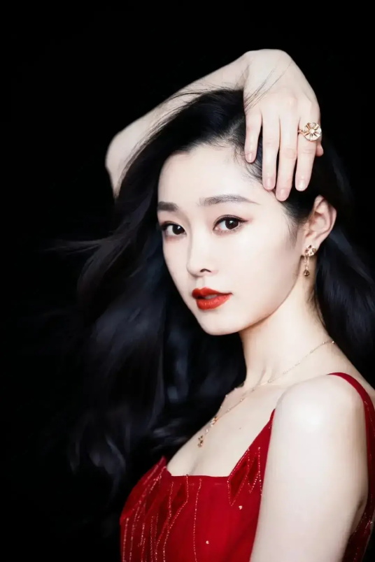 宋轶：露背吊带长裙性感高清写真