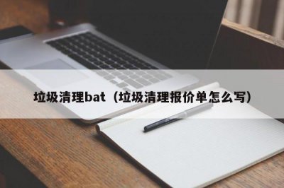 ​垃圾清理bat（垃圾清理报价单怎么写）