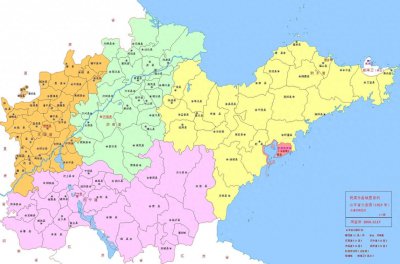 ​山东省地图全图(山东省行政区划介绍)