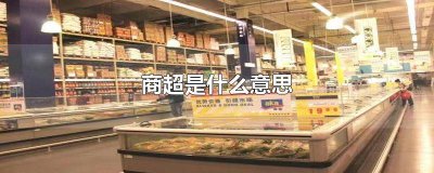 ​酒店商超是什么意思 餐饮商超是什么意思