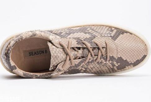 yeezy season 6蛇皮定制款多少钱？打造奢华运动风