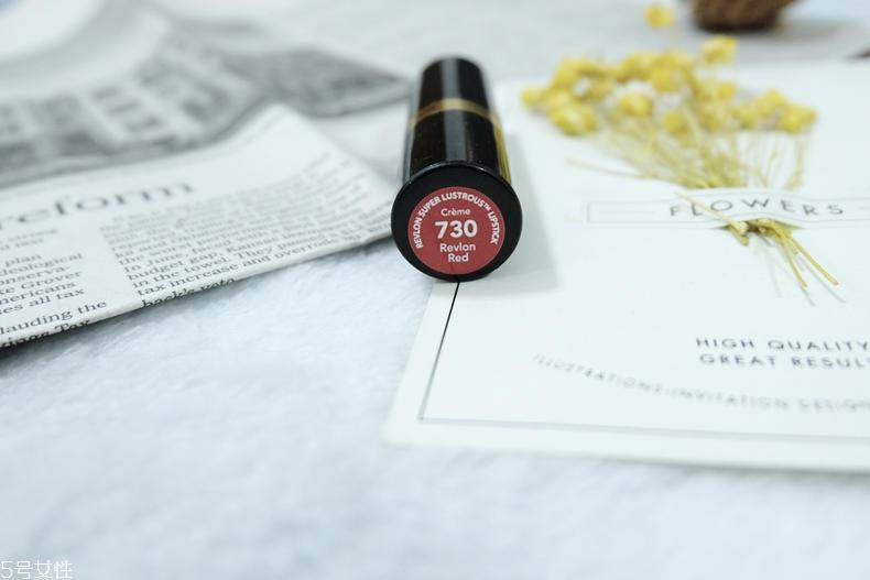 露华浓730是什么颜色 露华浓口红730是正红吗