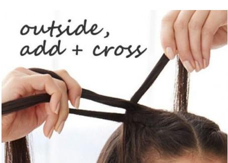 拳击辫子编法图解 拳击辫分步骤图片 拳击辫子编法图解 拳击辫分步骤图片