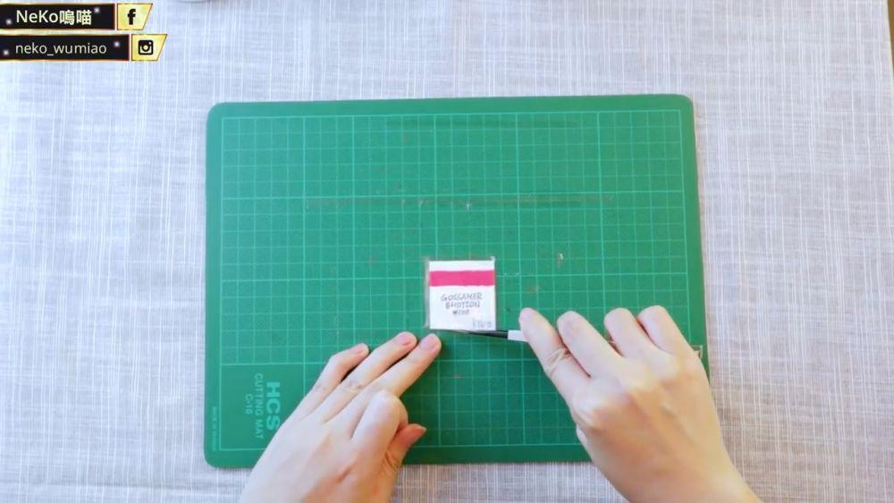 唇膏色卡自制方法步骤图解