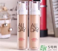 爱茉莉全天候粉底液色号 爱茉莉all day粉底液试色