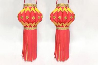 ​手工制作花灯步骤大全及图片赏析